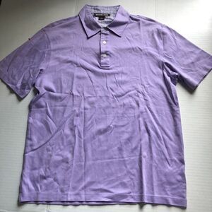 Michael Kors Men’s Purple Short Sleeve Polo Shirt Sz M A666